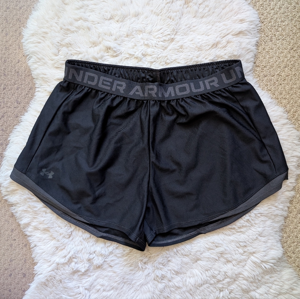 UA Women's Black Athletic Shorts